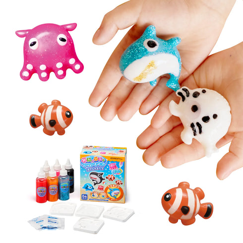 ぶきっちょさん専用 ぷにょぷにょアクアリウムmini 海のなかまたち 6色セット – EDISONmama