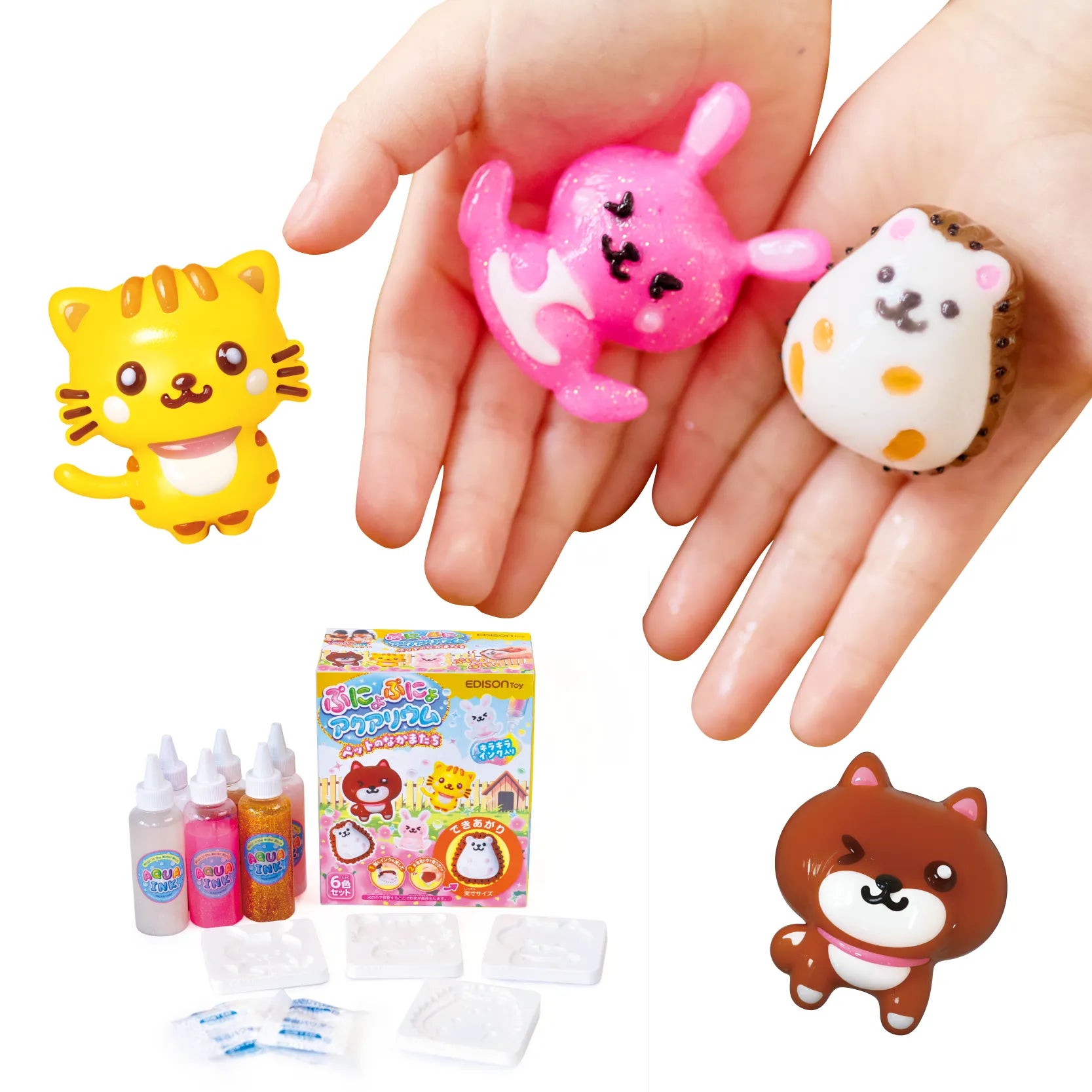 のぶきょん！ ぷにょぷにょアクアリウムmini ペットのなかまたち 6色セット