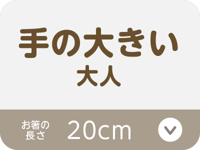 手の大きい大人