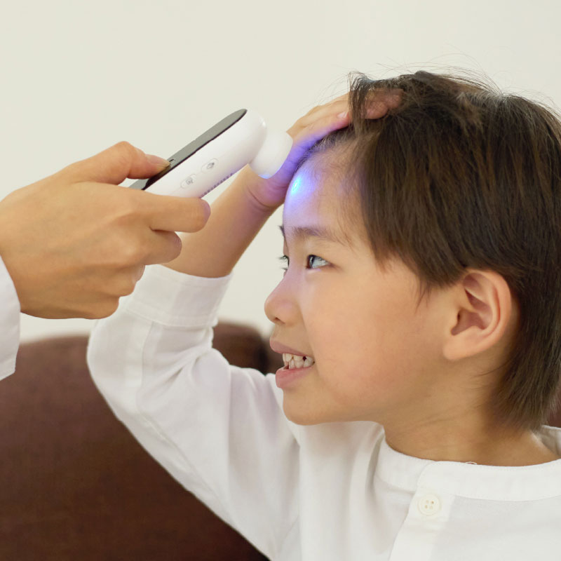 非接触だから衛生的