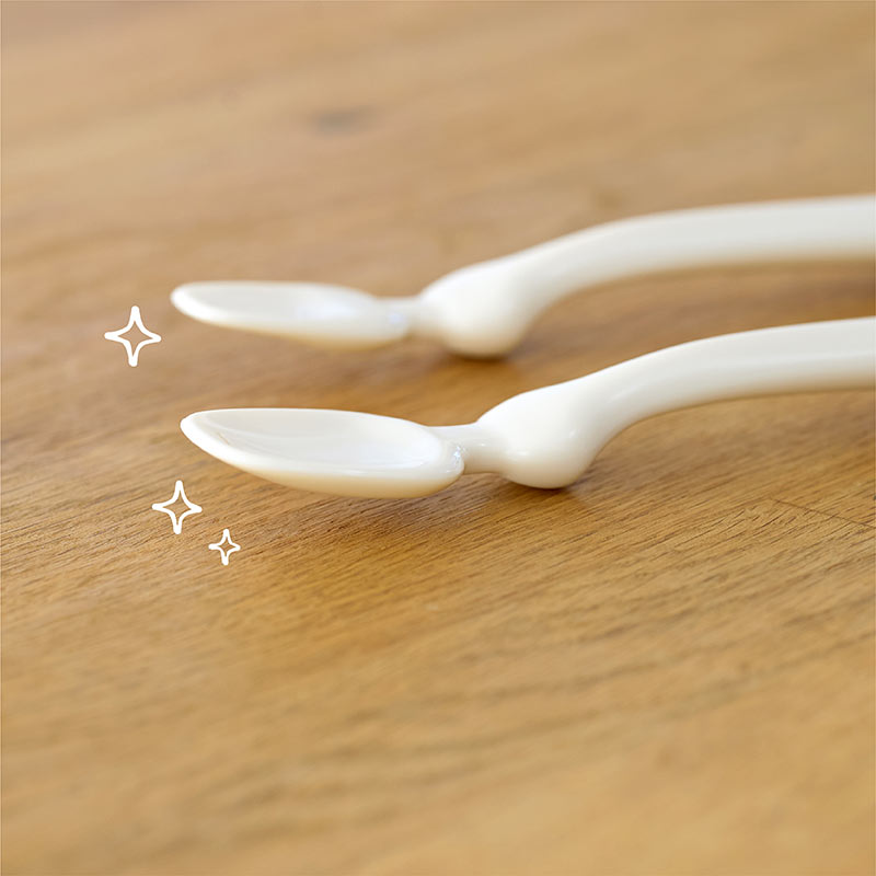 月齢別の離乳食スプーン付き